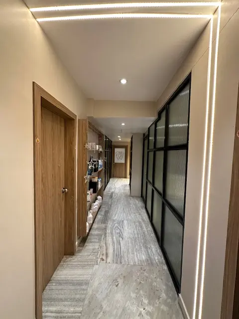 Corridor at Facematic clinic