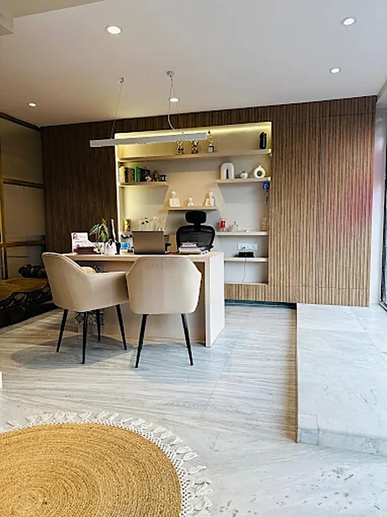 Waiting area at Facematic